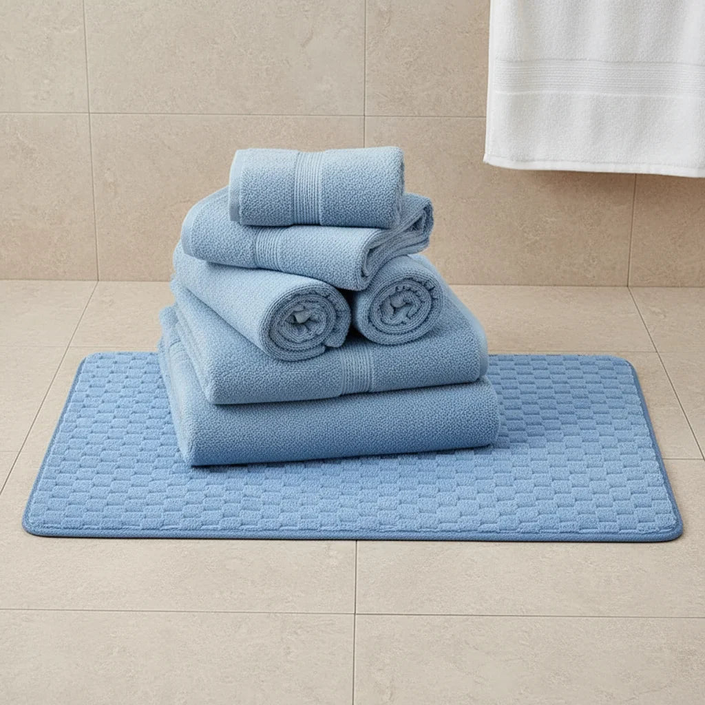 Blue Light Bath Mat