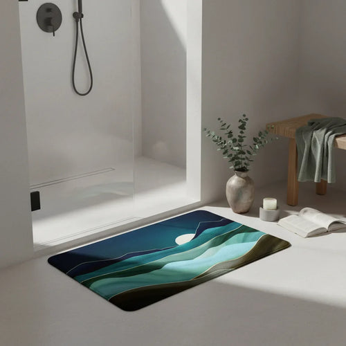 Blue Lagon Bath Mat