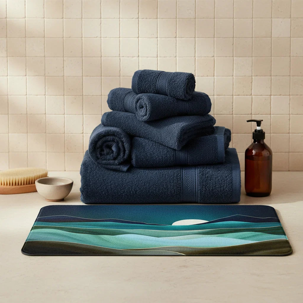 Blue Lagon Bath Mat
