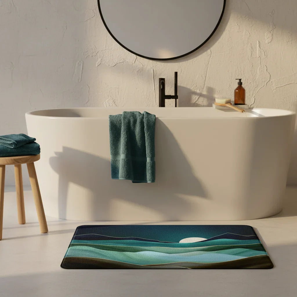 Blue Lagon Bath Mat