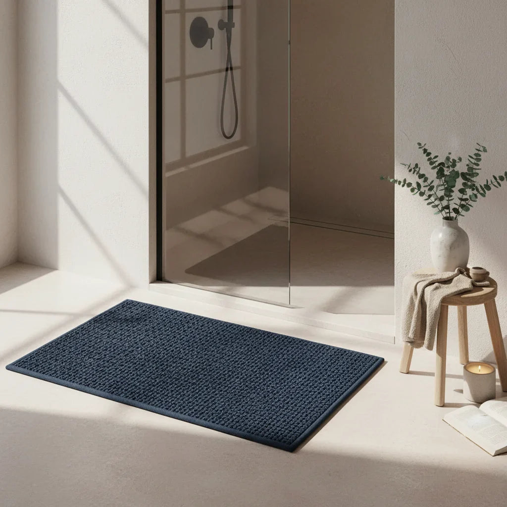 Blue Navy Bath Mat