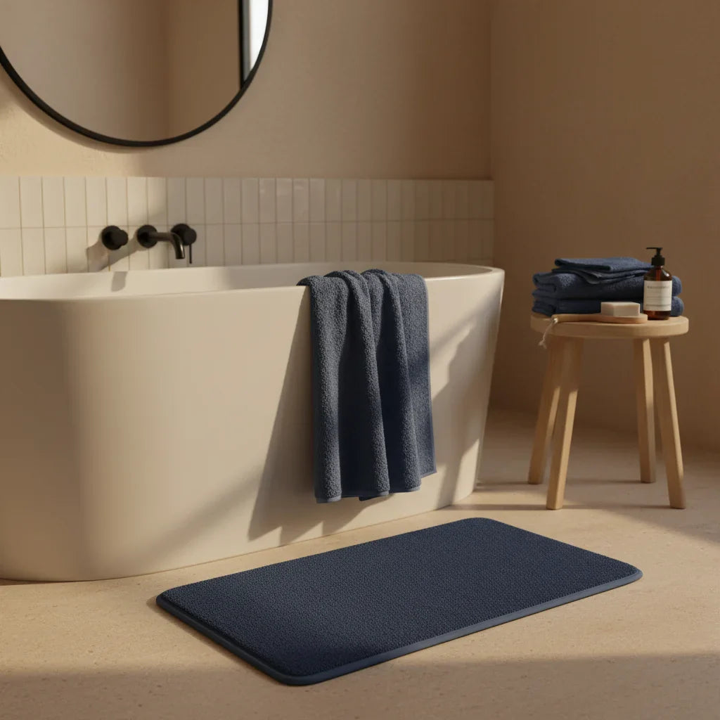 Blue Night Bath Mat