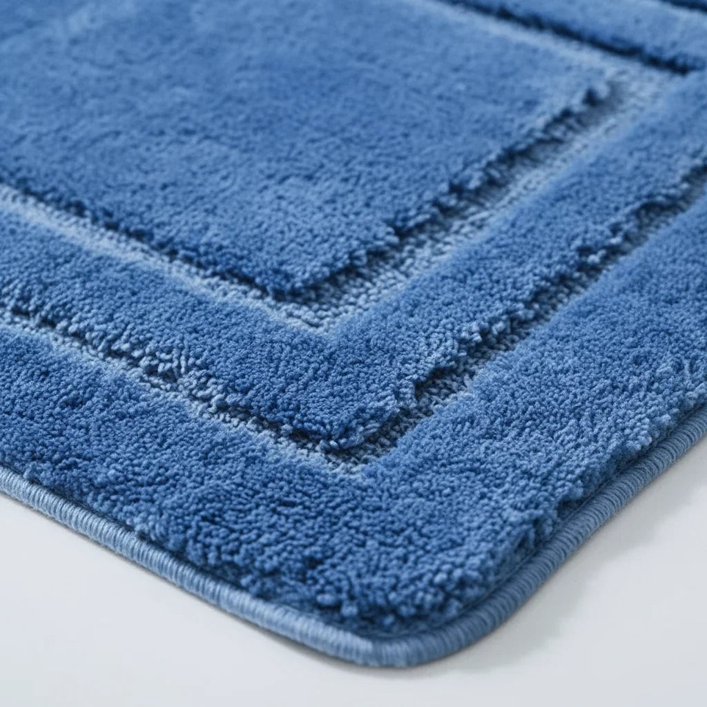 Blue Petrol Bath Mat
