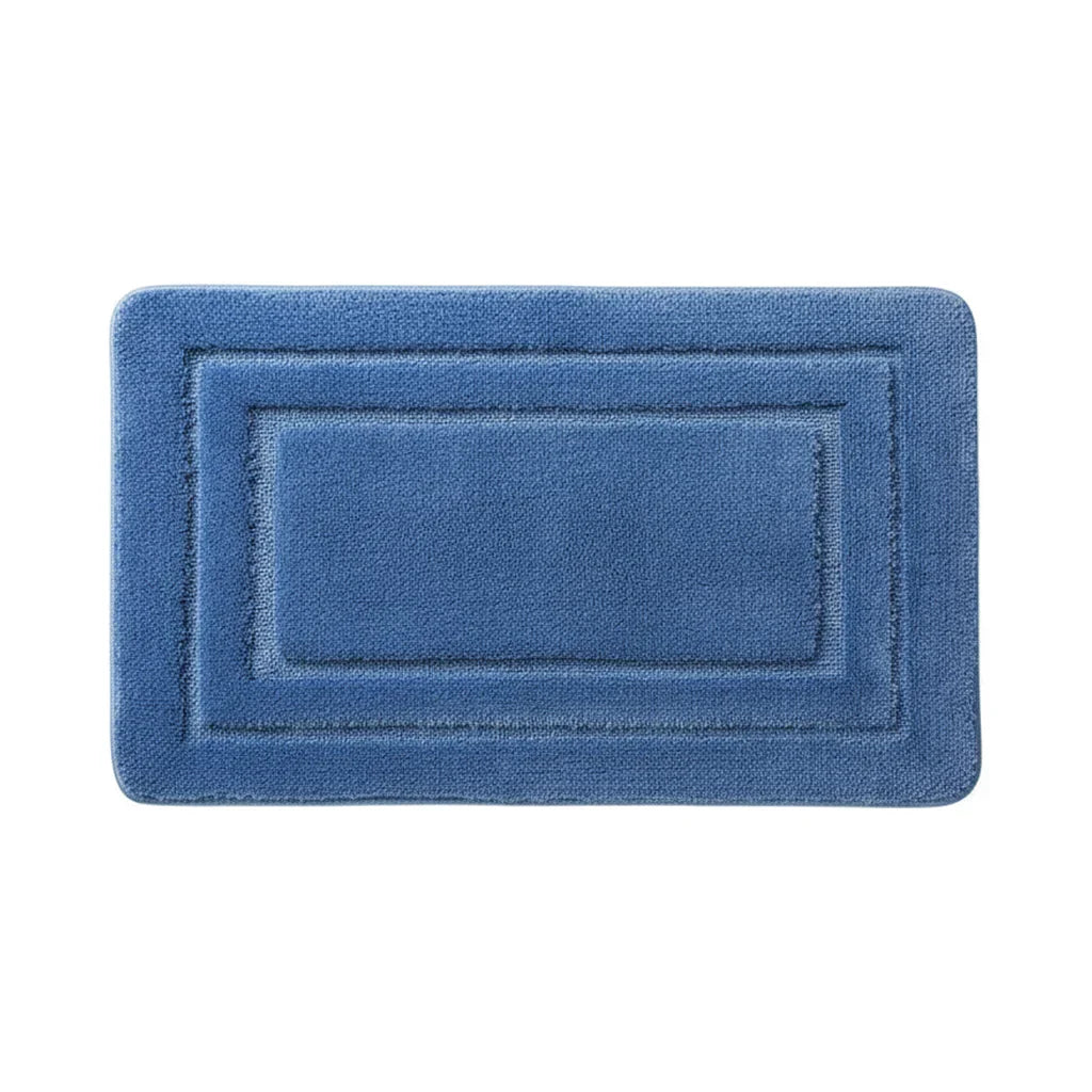 Blue Petrol Bath Mat