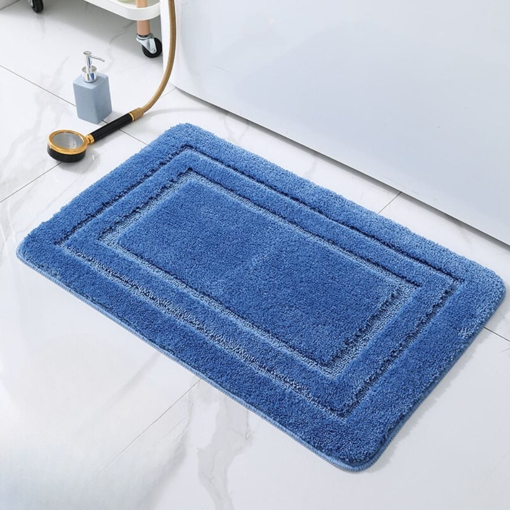 Blue Petrol Bath Mat