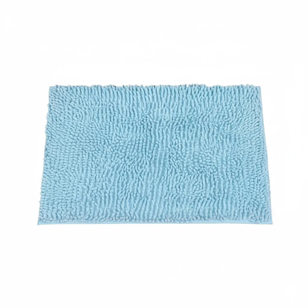 Caterpillar Blue Bath Mat