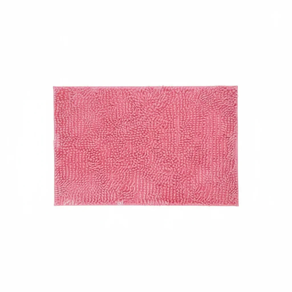 Caterpillar Pink Bath Mat