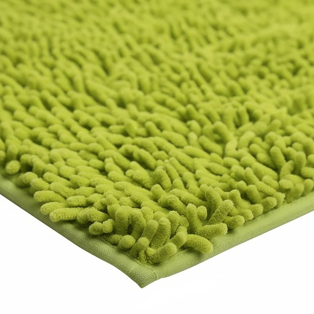 Caterpillar Green Bath Mat