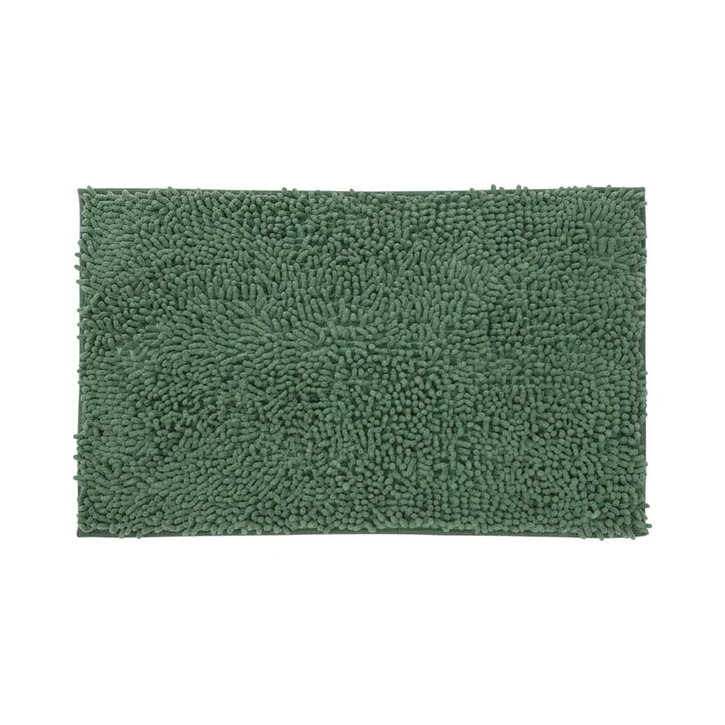 Caterpillar Green Dark Bath Mat