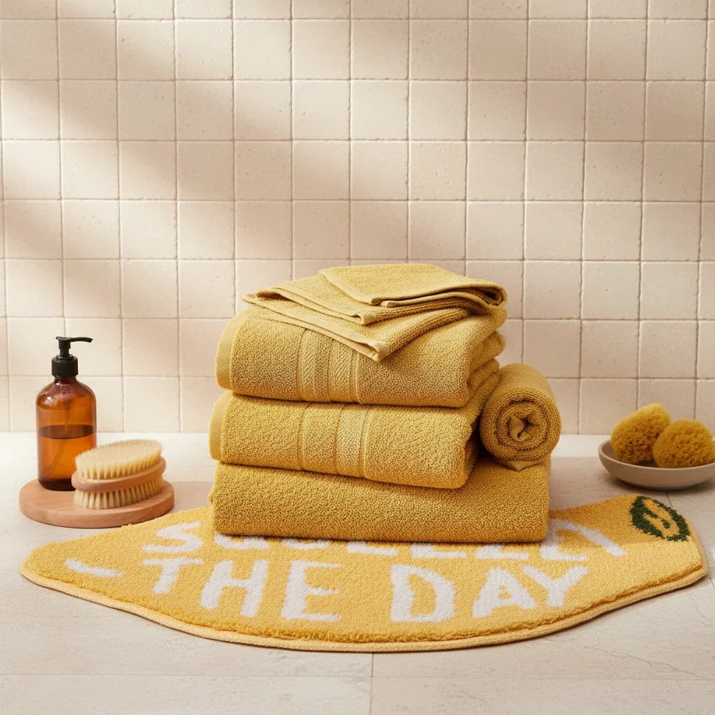 Lemon Bath Mat