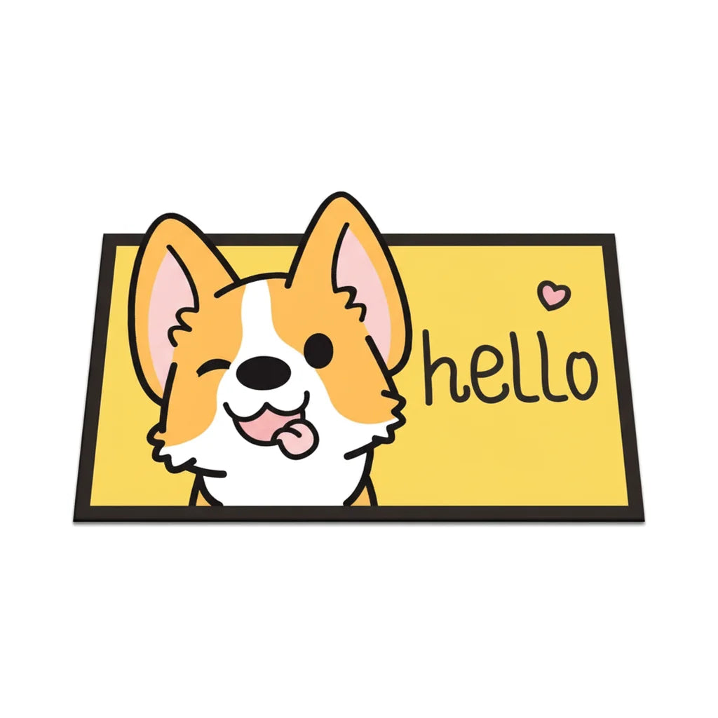 Corgi Bath Mat