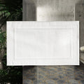 Cotton White Bath Mat