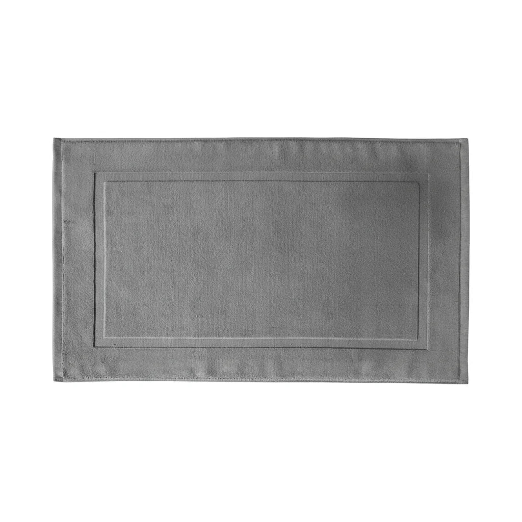 Cotton Gray Bath Mat