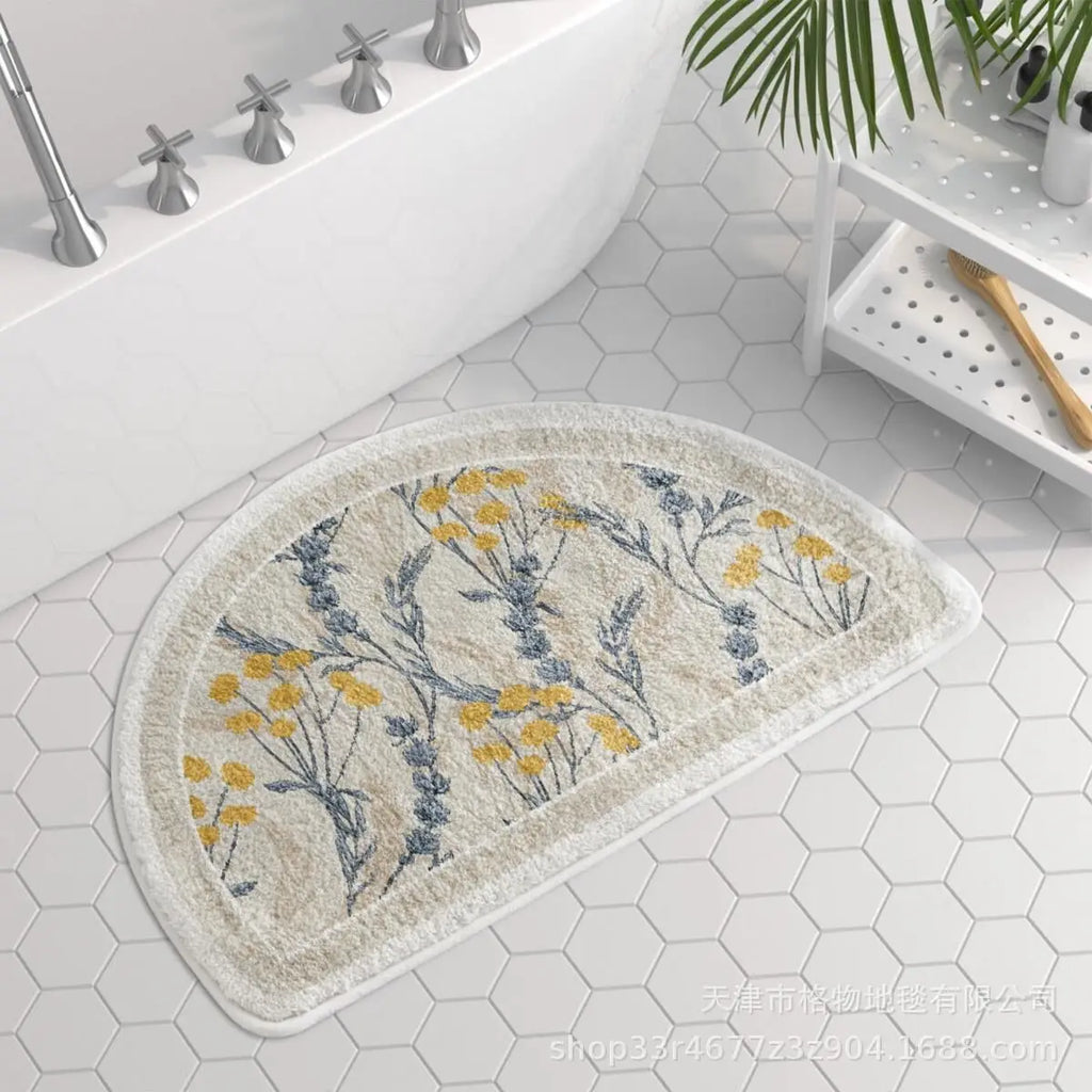 Tapis de Bain Demi Cercle