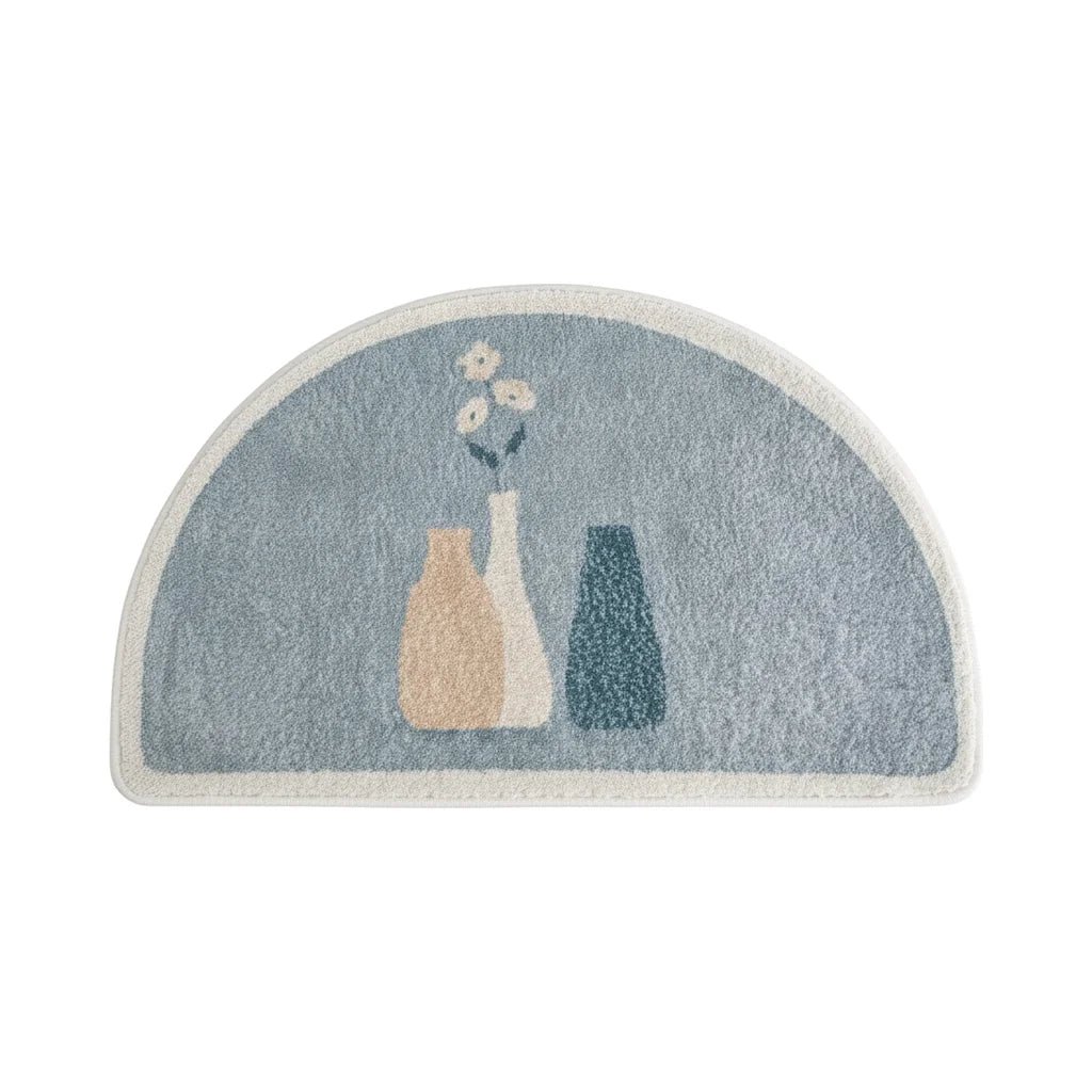 Half Moon Non-Slip Bath Mat
