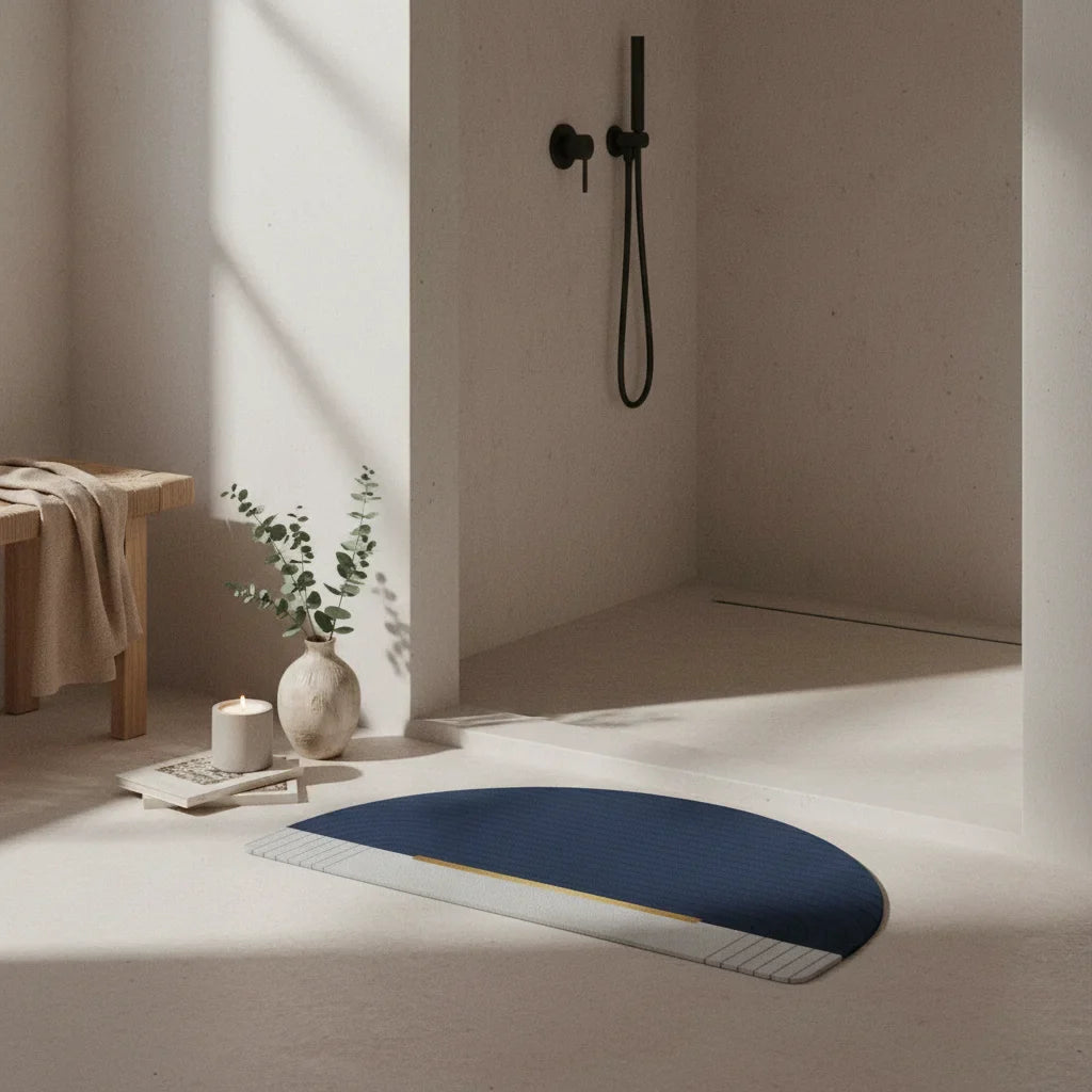 Half Round Bath Mat