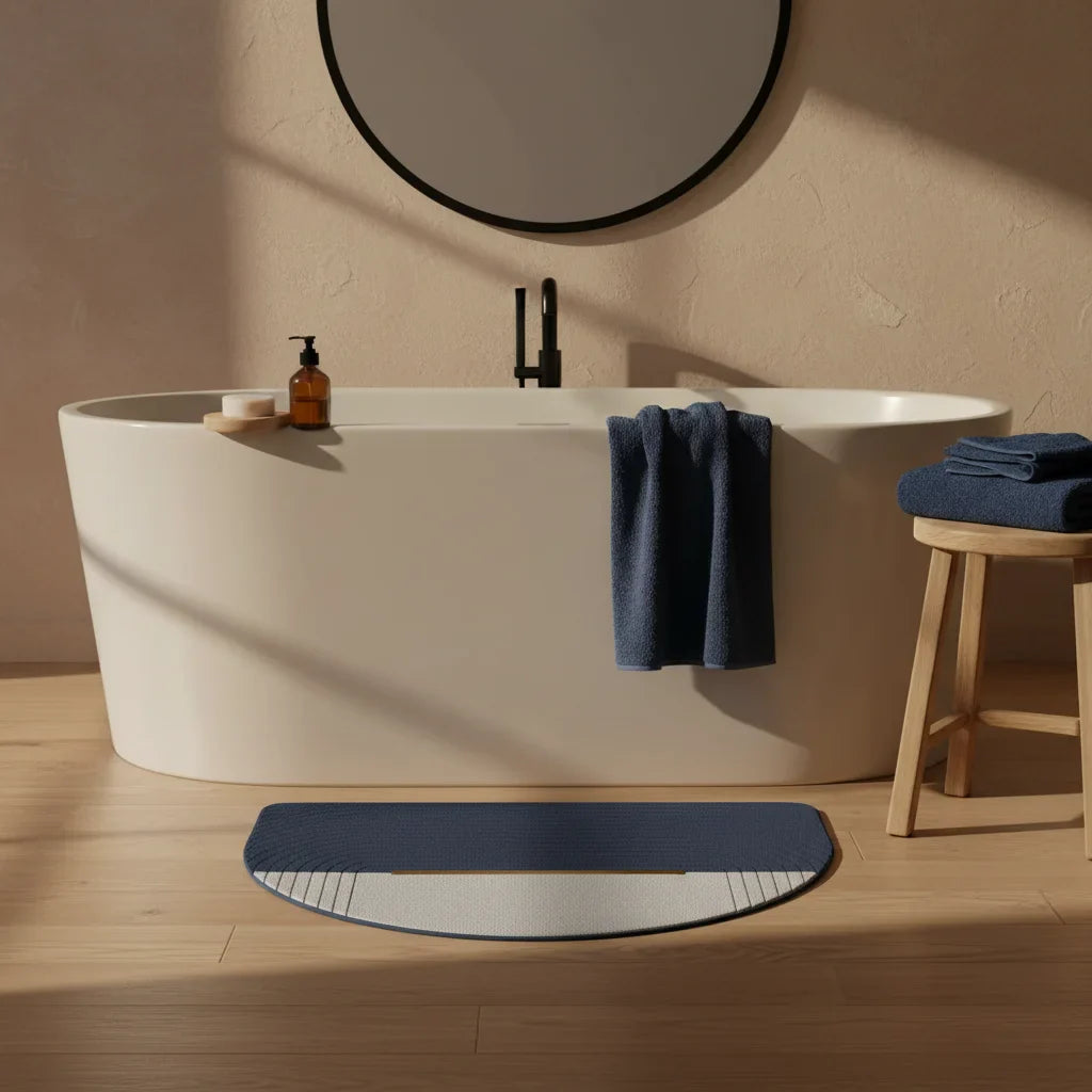 Half Round Bath Mat