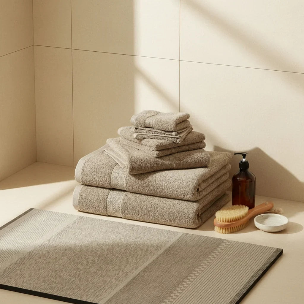 Design Gray Bath Mat