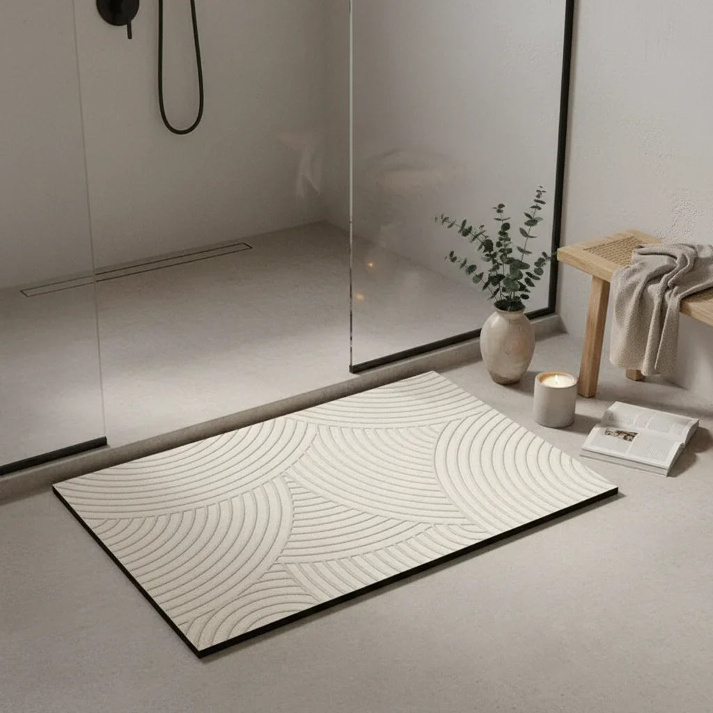 Design Pattern Bath Mat