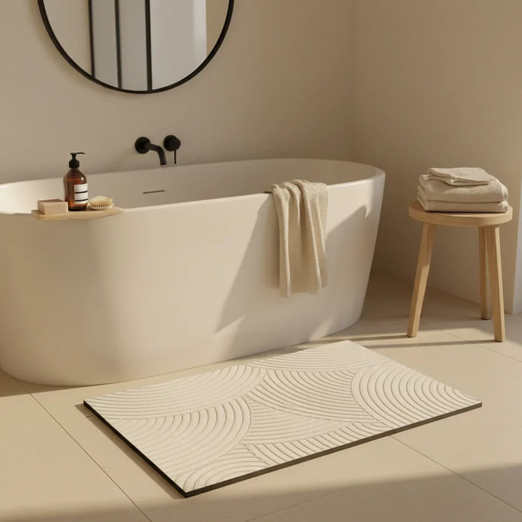 Design Pattern Bath Mat
