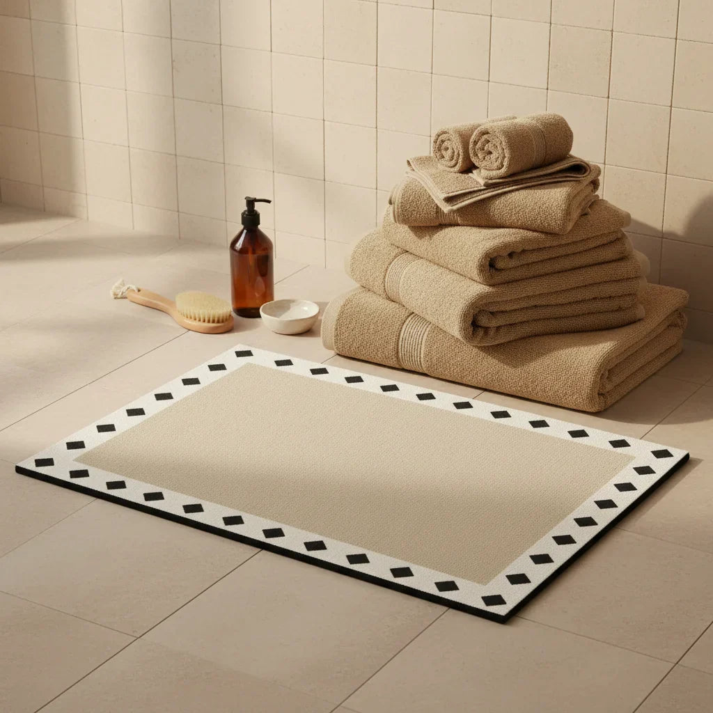 Diatomite Design Bath Mat