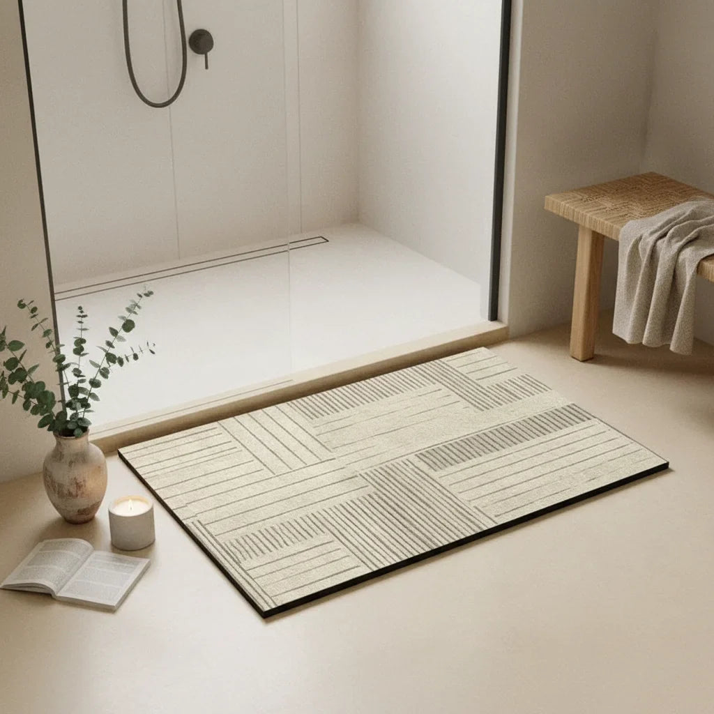 Diatomite Dark Bath Mat
