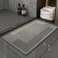 Tapis de Bain Diatomite Gris