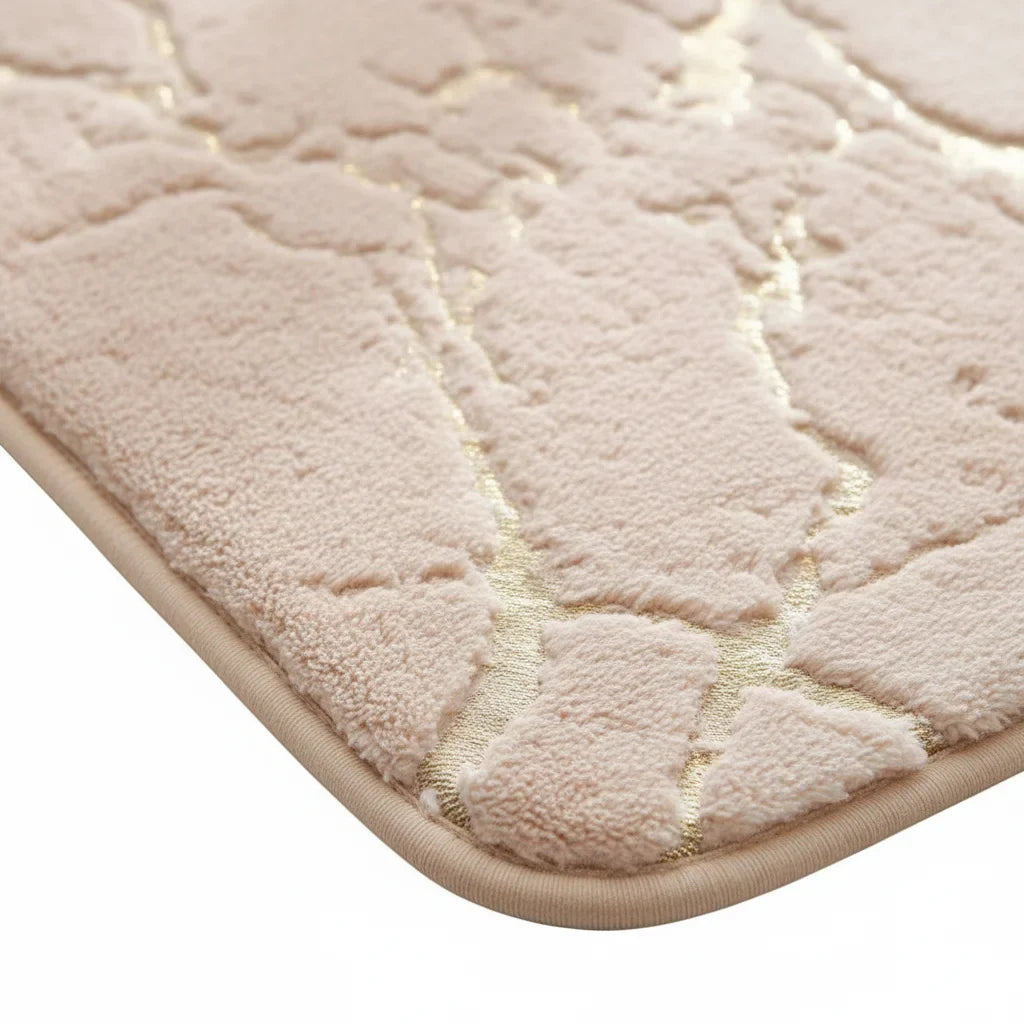 Effect Marble Bath Mat