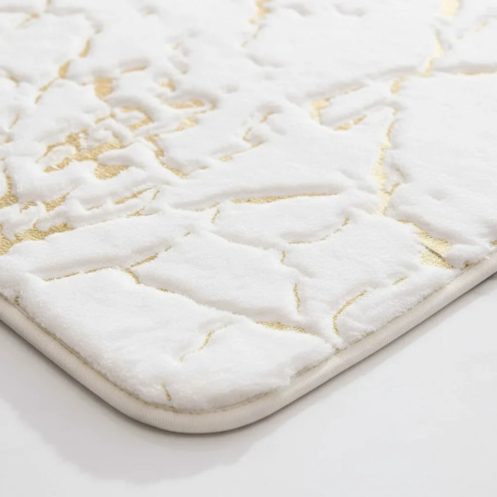 Effect Marble Bath Mat