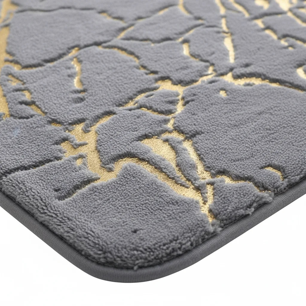 Effect Marble Bath Mat