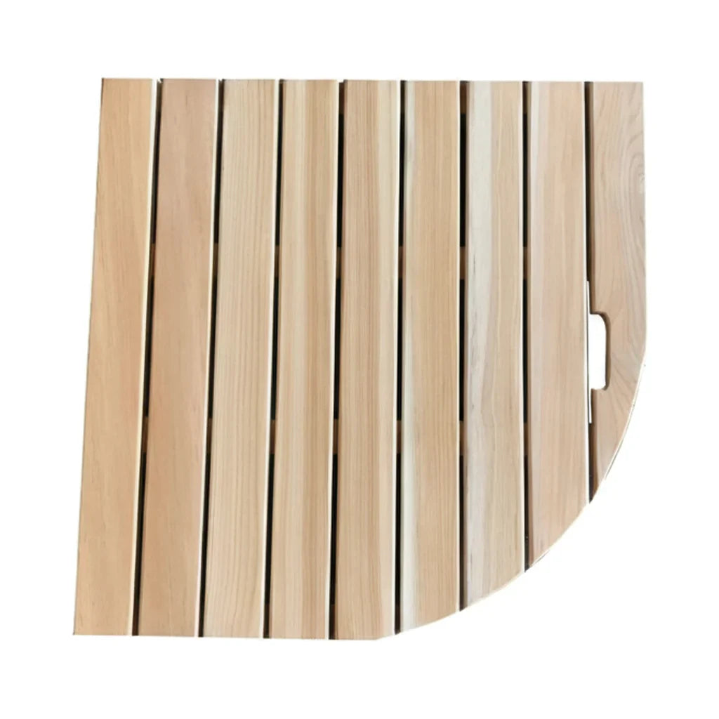 Tapis de Bain en Bois 90x90cm