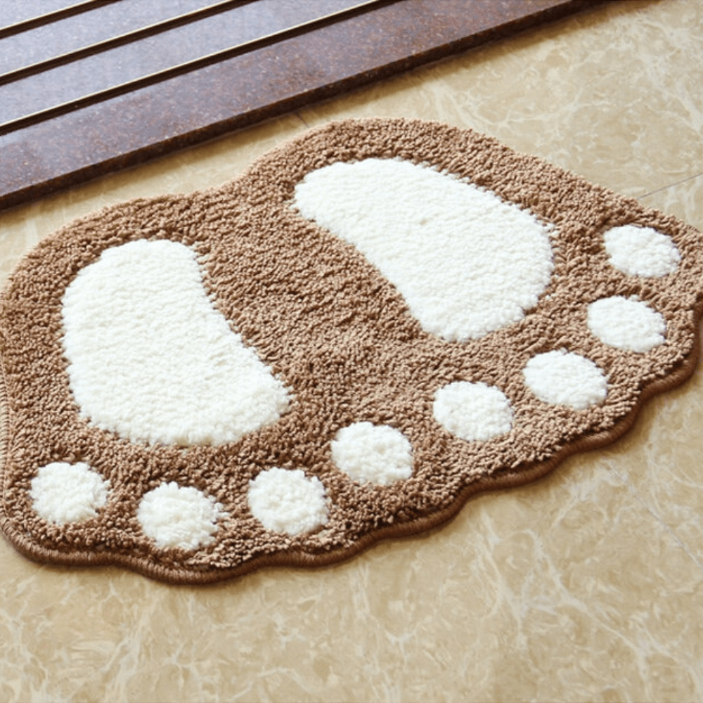 Foot Shape Bath Mat