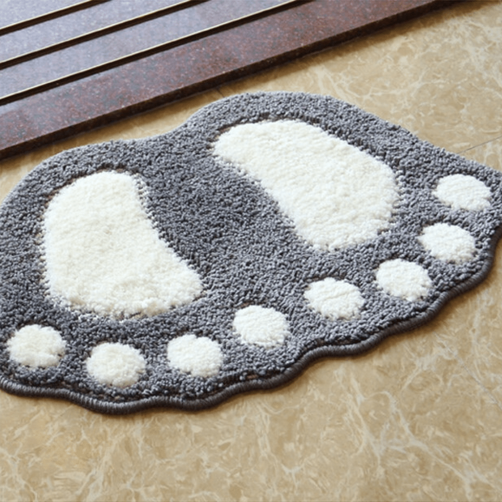 Foot Shape Bath Mat