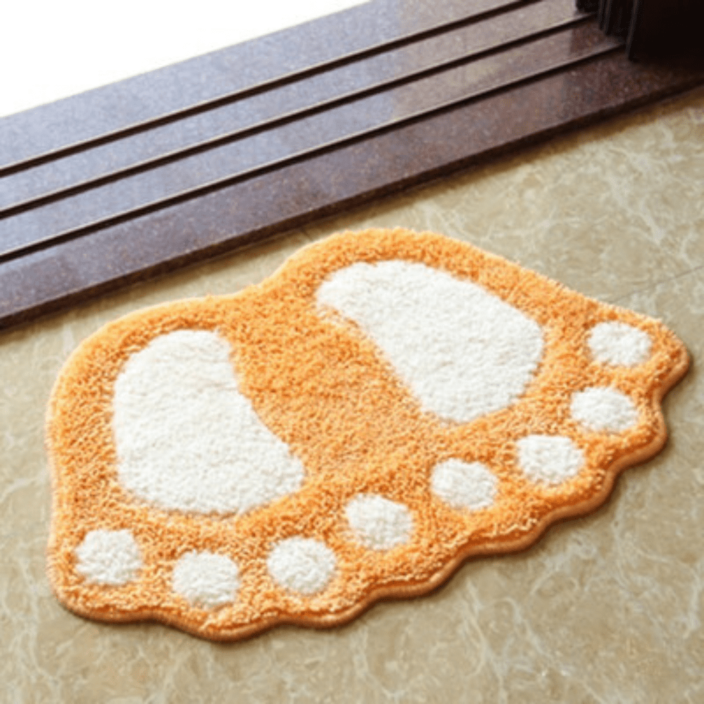 Foot Shape Bath Mat