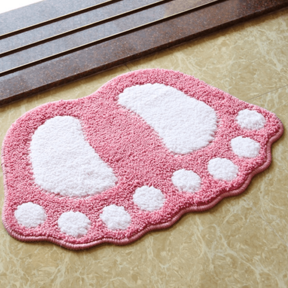 Foot Shape Bath Mat