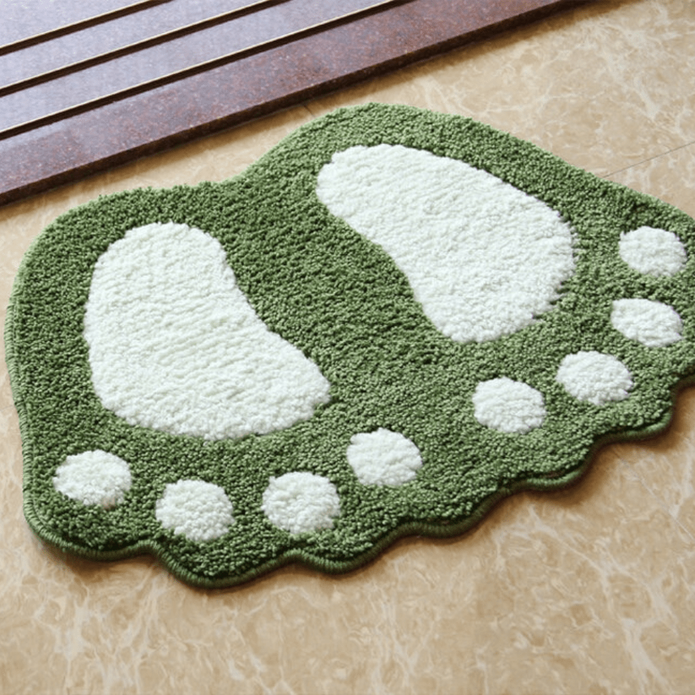 Foot Shape Bath Mat