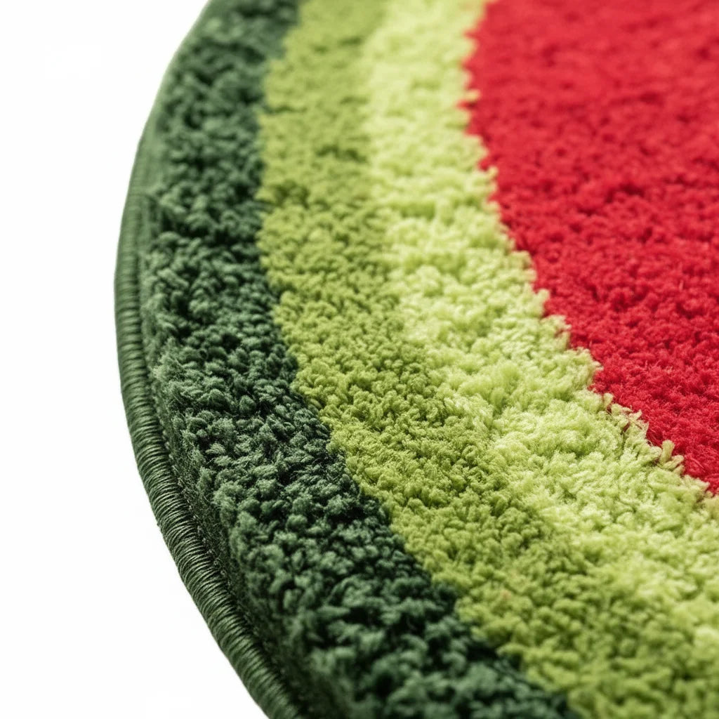 In Shape Half Moon Bath Mat