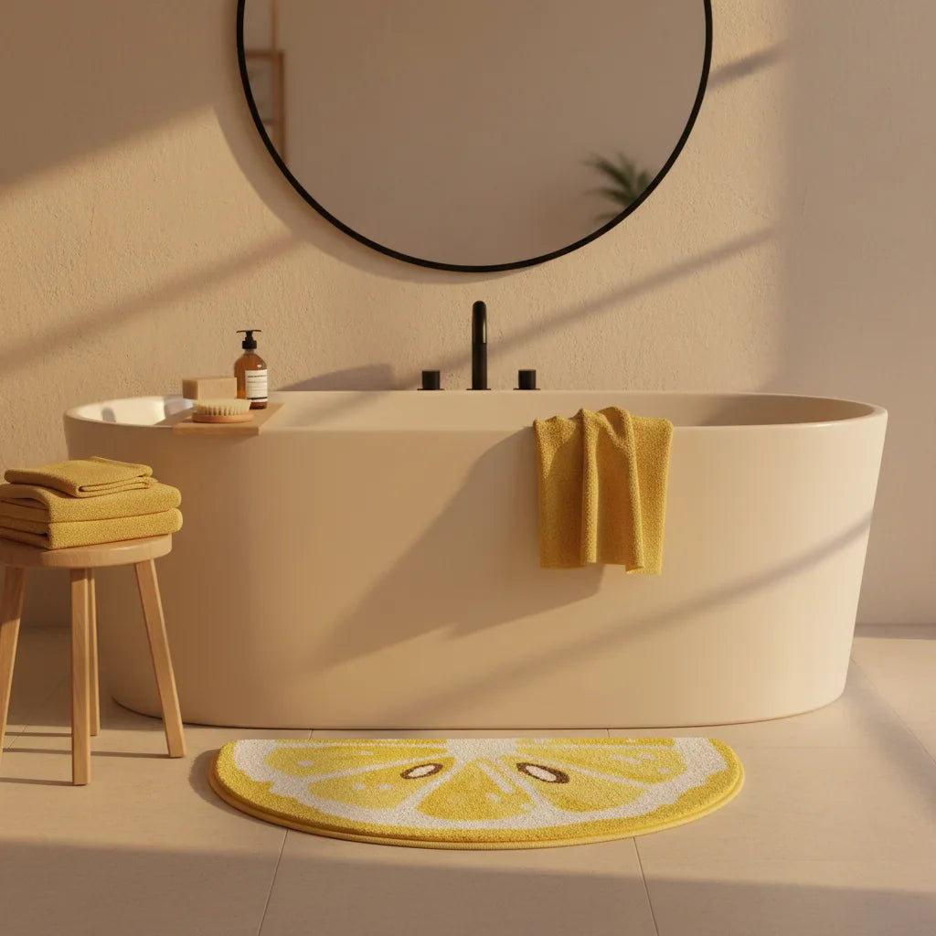 In Shape Half Moon Bath Mat - view 16