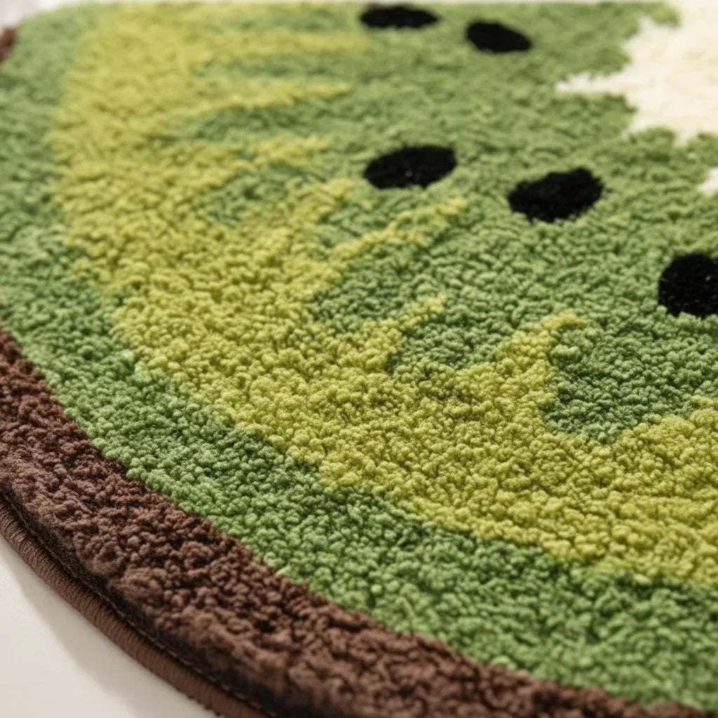 In Shape Half Moon Bath Mat