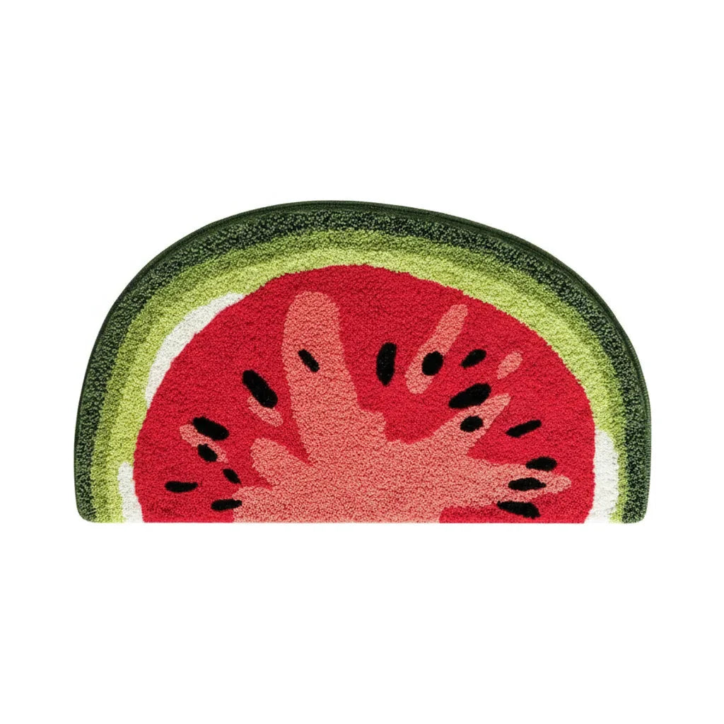 In Shape Half Moon Bath Mat