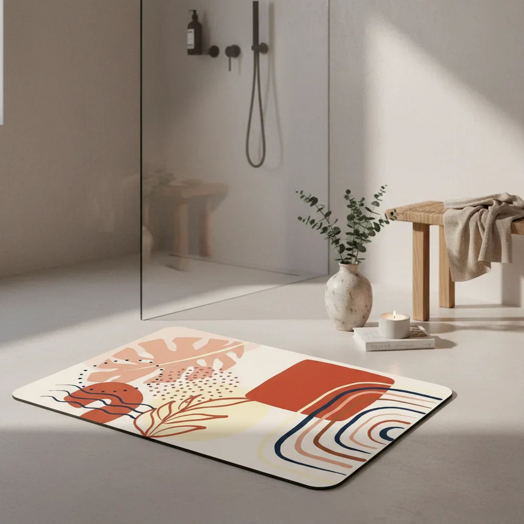 Diatomaceous Earth Bath Mat