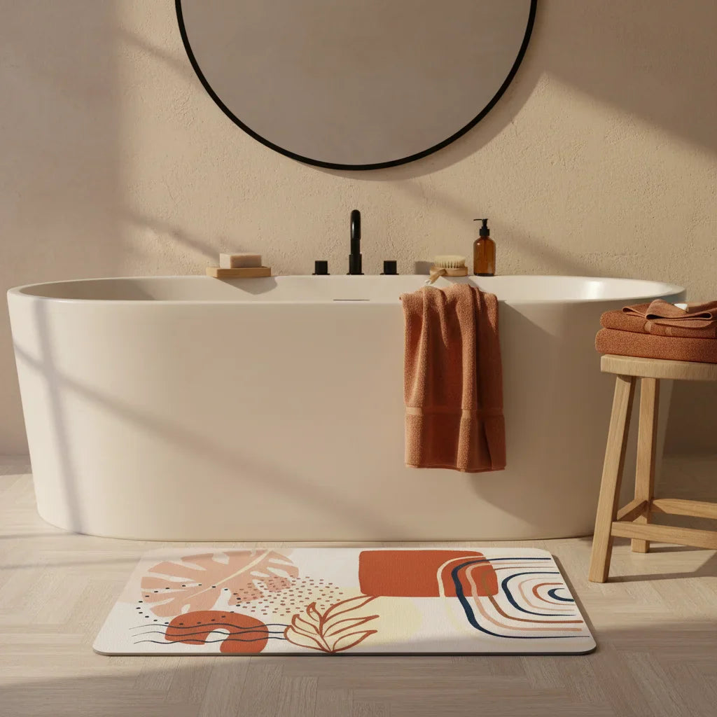 Diatomaceous Earth Bath Mat