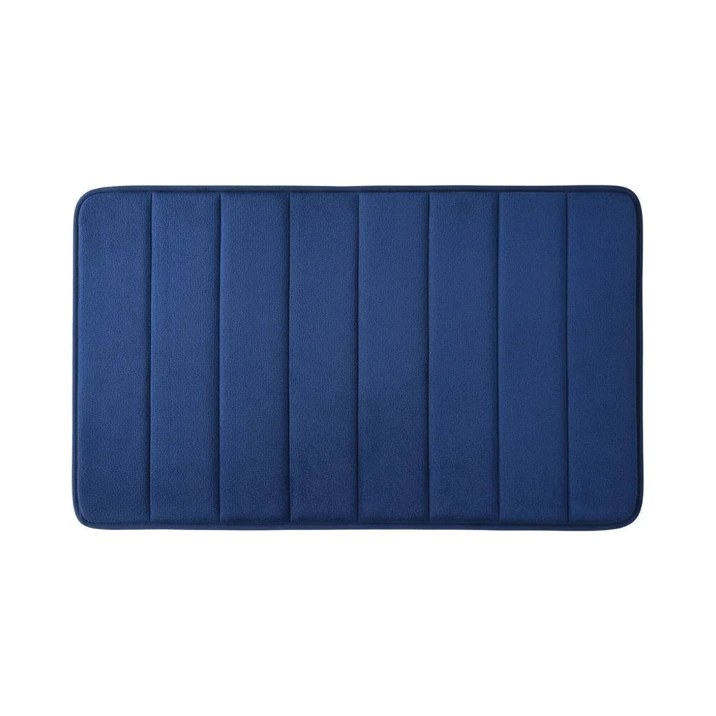 Thick Blue Bath Mat