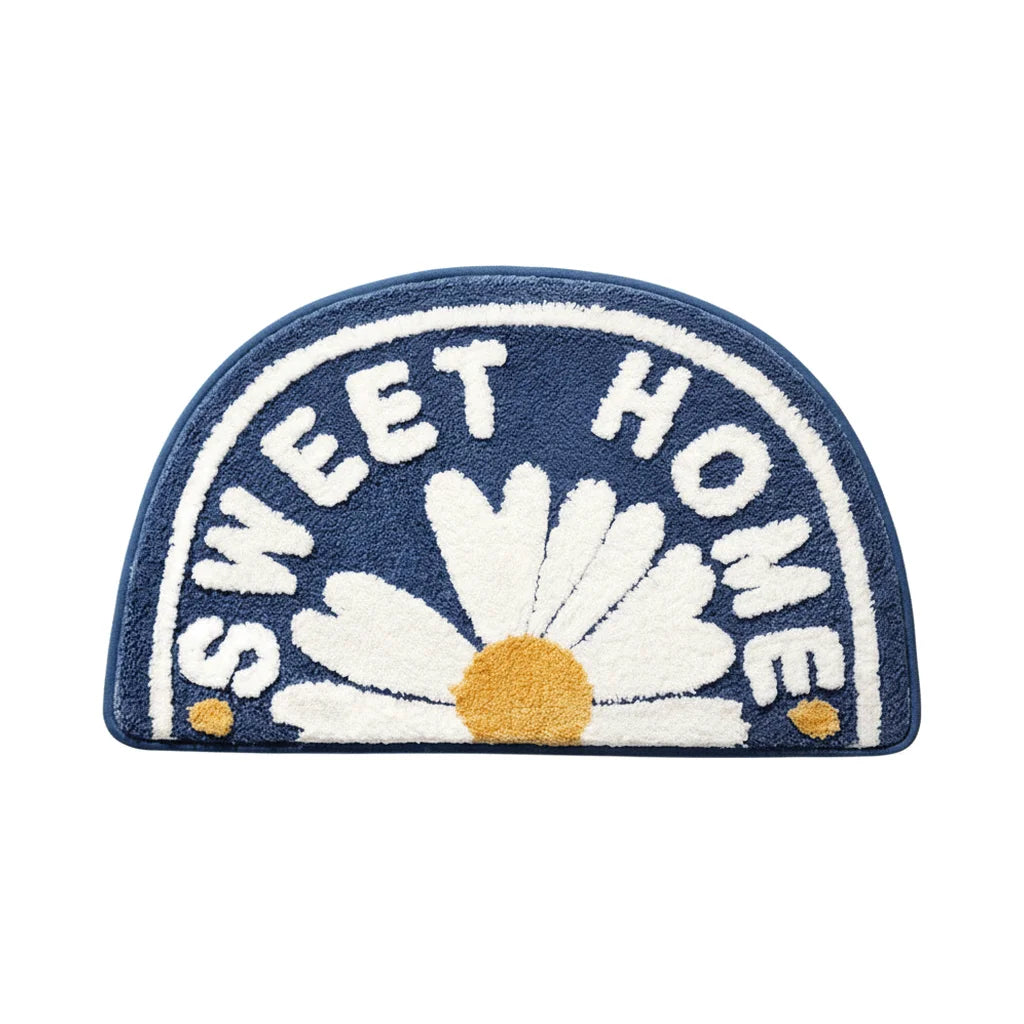 Thick Half Moon Bath Mat