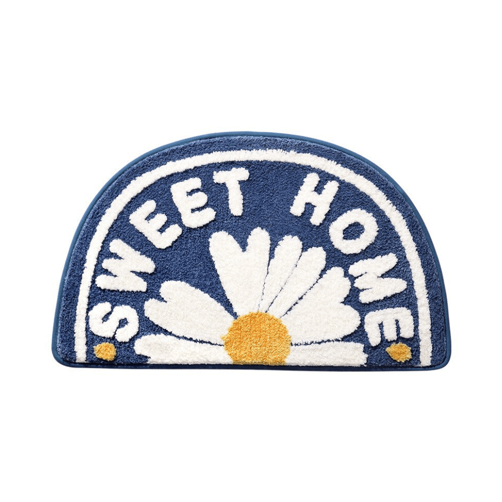 Thick Half Moon Bath Mat