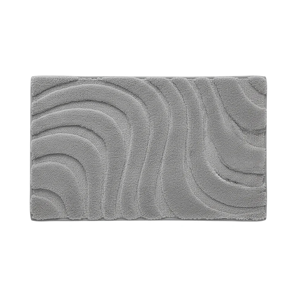 Thick Gray Bath Mat