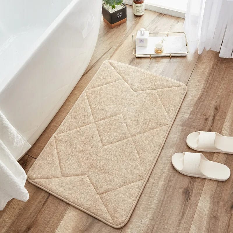 Tapis De Bain Éponge Antidérapant
