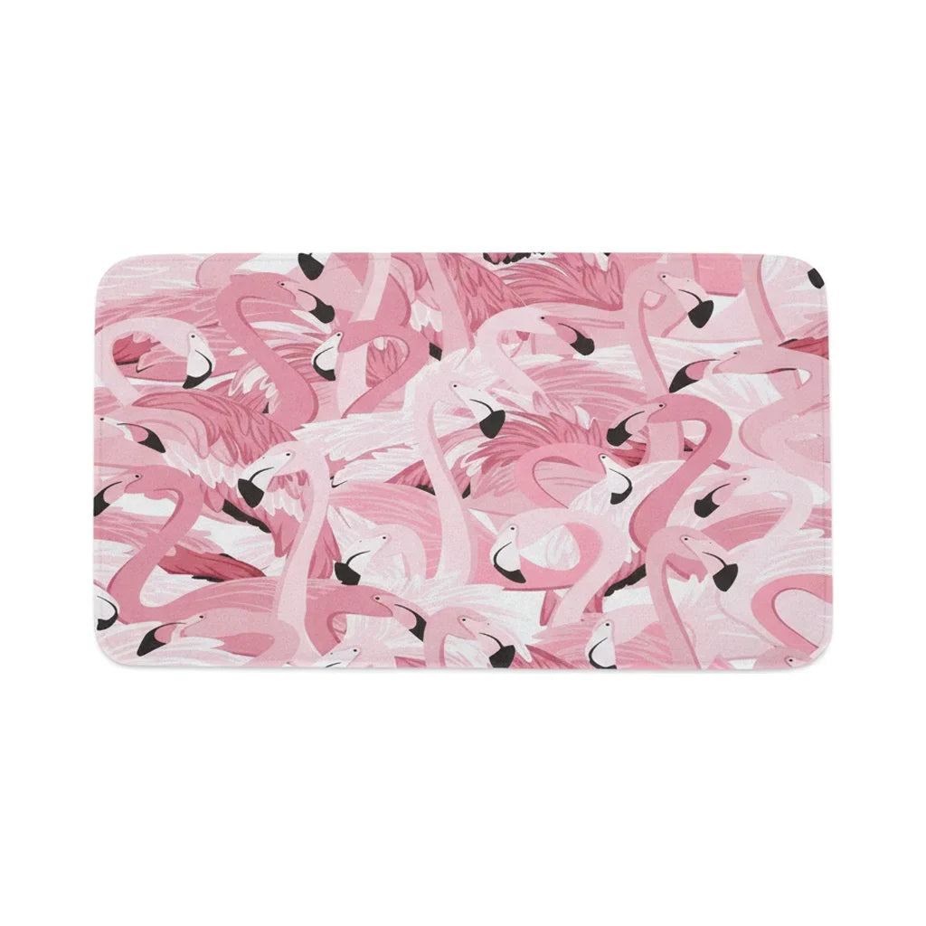 Flamant Pink Bath Mat