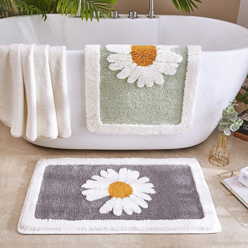 Flower Bath Mat