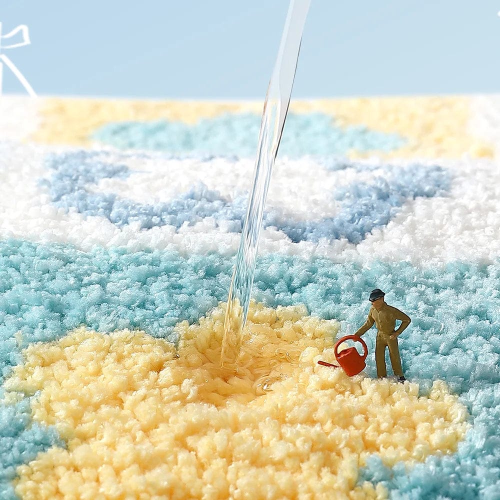 Flower Bath Mat